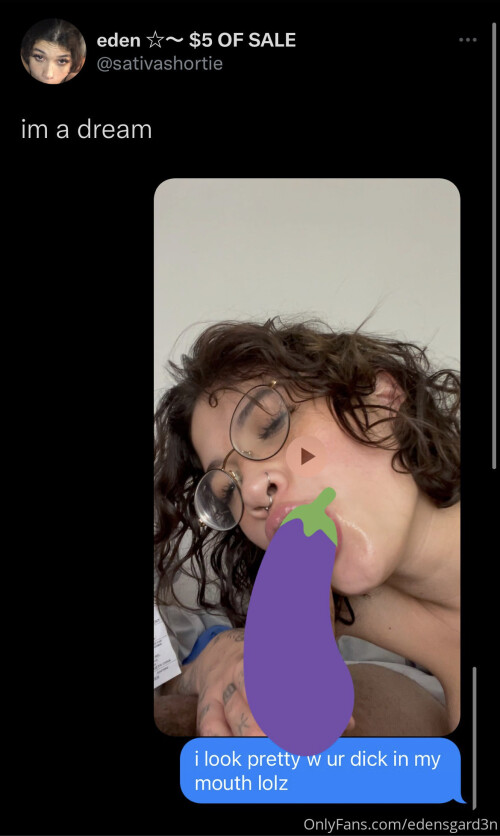 Edensgard3n / sativashortie / diabeticoochie Nude Leaked Onlyfans Photo Edensgard3n / sativashortie / diabeticoochie Nude Leaked Onlyfans Photo