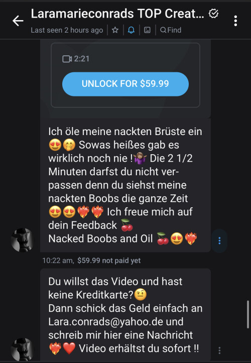 Lara Marie Conrads Nude Leaked Onlyfans Photo Lara Marie Conrads Nude Leaked Onlyfans Photo