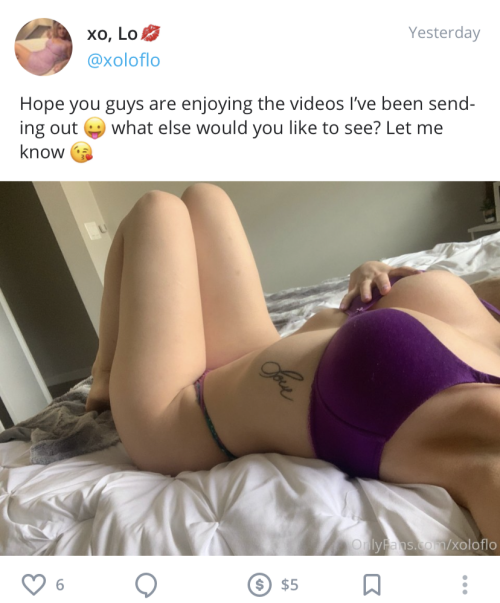 xoloflo aka LaurenJean aka Lauren Florio Nude Leaked Onlyfans Photo xoloflo aka LaurenJean aka Lauren Florio Nude Leaked Onlyfans Photo